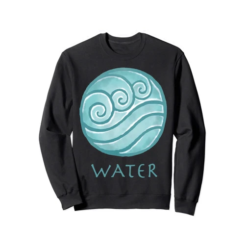 Nickelodeon Avatar: The Last Airbender Painted Water Element Sweatshirt