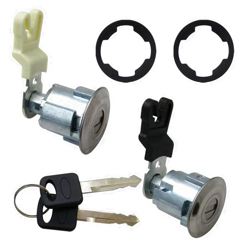 Misimain New Door Lock and Key Ignition Cylinder Set F87Z7821990BA Compatible with 1999-06 Ford E350 Super Duty