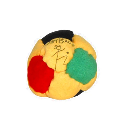 DIRTBAG 14 Panel Footbag Hacky Sack, Flying Clipper Original Design, Sand Filled, Hand Stitched, Machine Washable.