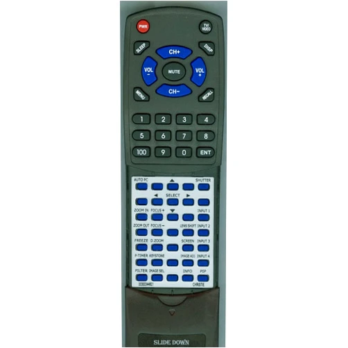 Redi-Remote Replacement Remote for Christie DHD700, DHD800, MXAB