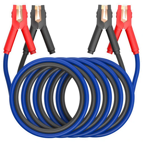 ExtreSpo Heavy Duty Jumper Cables, 0 Gauge 25 Feet 1000Amp Booster Cables, UL Listed Cables for 12V & 24V Cars, SUVs and Trucks, Jumper Cables Kit with Carry Bag, Gloves, Brushes (0 Gauge 25 Feet)…
