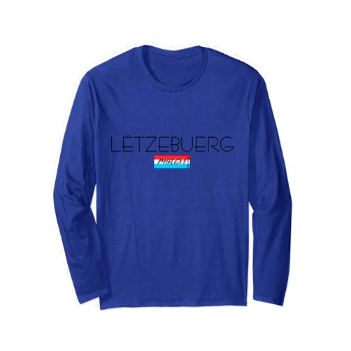 MOIEN by PENTAMOBY Lëtzebuerg Luxembourg City Travel Holiday City trip Culture Long Sleeve T-Shirt