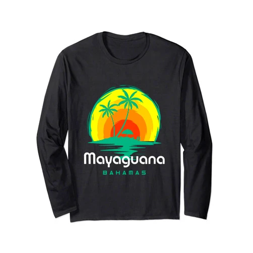 Mayaguana Holiday Design Bahamas Mayaguana Long Sleeve T-Shirt