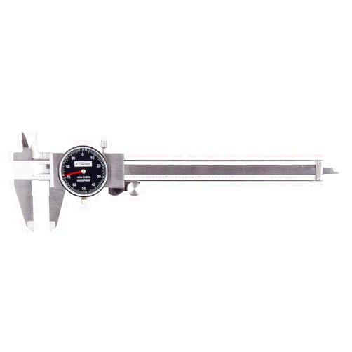 Fowler 52-008-005-0 Black Face Dial Caliper with 0-6