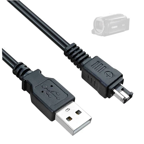 Arzweyk Replacement CA-110 USB Power Supply Charger Cable Charging Cord Compatible with Canon VIXIA HF R800, R700, R600, R500, HF M50, M52, M500, R20, R21, R30, R32, LEGRIA HF R206 R26 Camcorders