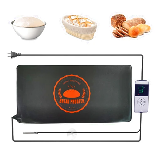 HEATIDEAS Bread Sourdough Proofer Heating Mat With Temperature & Timer Controller Waterproof Dough Starter Warming Mat for Dough Proofing Yogurt Fermentation
