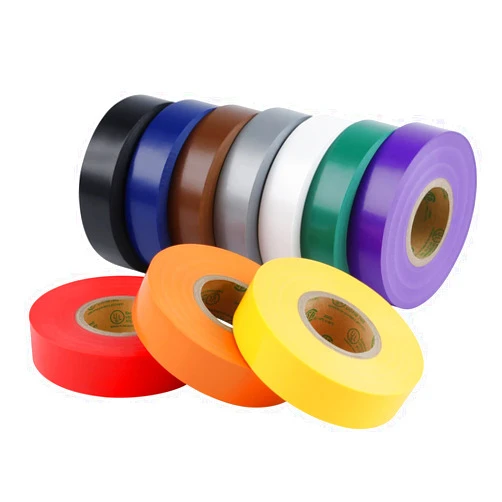 Lichamp 10-Pack Colored Electrical Tape Waterproof,3/4 inx66ft,Industrial Grade UL/CSA Listed High Temp Electrical Tape 10 Colors Electric Super Vinyl