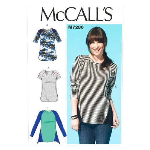 McCall's Patterns M7286 Misses' Tops, ZZ (Large-X-Large-XX-Large)