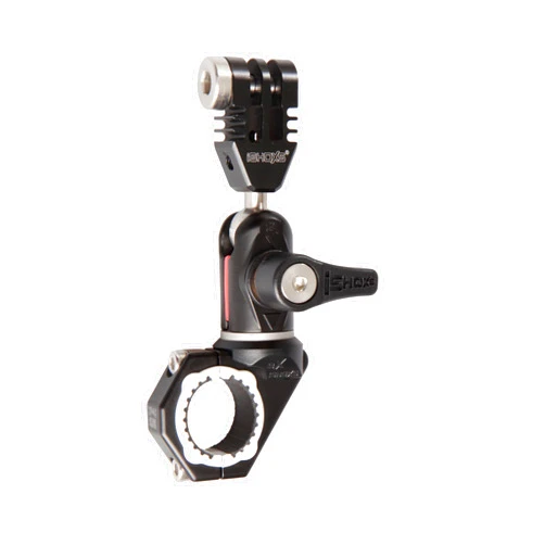 ISHOXS BullBar Prox 23 | Action cam Mount 360° Swivel Module | for GoPro and Compatible Action and Sports Cameras | Roll Bar Holder Aluminum (19-23 mm)