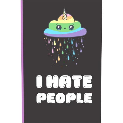 Kawaii Rebel I Hate People Journal: Sarcastic Kawaii Notebook - Introvert Journal - Gag Gift Notebook For Women, Coworkers, Family And Friends.