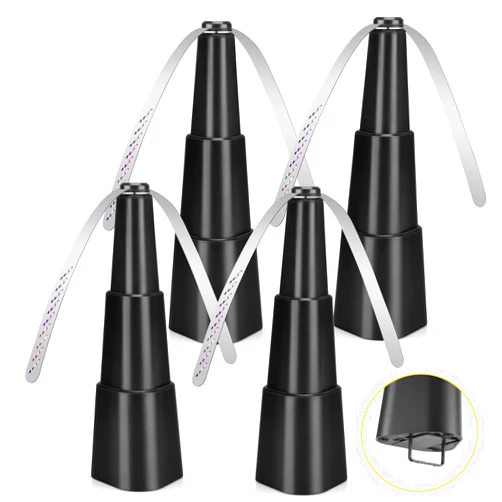 EDIFOLLY 4PCS Fans for Tables, Outdoor Food Fan, Portable Food Fan for Barbecues, Picnics, Restaurants, Pool Parties, Decks, Indoors.
