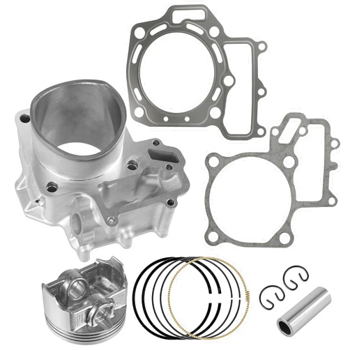 Caltric Front Cylinder Piston and Ring Compatible with Kawasaki Brute Force 750 KVF750 2005-2011/85 mm Bore