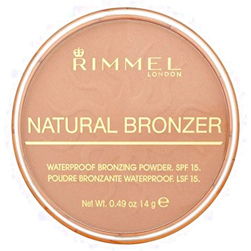 Rimmel London Natural - 022 Sun Bronze - Bronzer, Matte Finish, 0.49oz