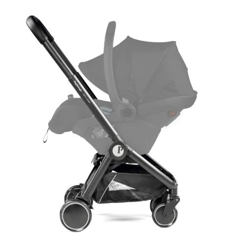 Peg Perego City Loop Infant Car Seat & Stroller Combo – Frame Only | Compact Travel System from Infant to Toddler | Air Travel Friendly | Compatible with All Primo Viaggio Infant Car Seats