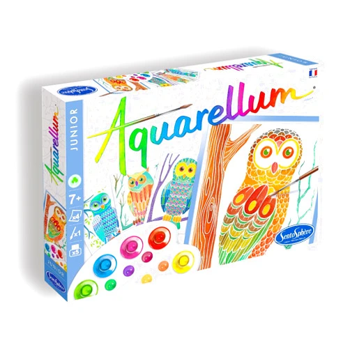 Sentosphère Aquarellum Junior - Owls