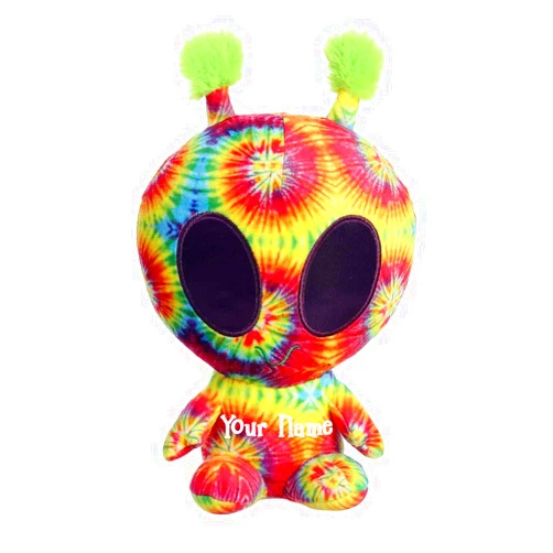 Personalized Aurora Personalized Galactic Cuties Supernova Alien Light Up Stuffed Animal Toy with Custom Name