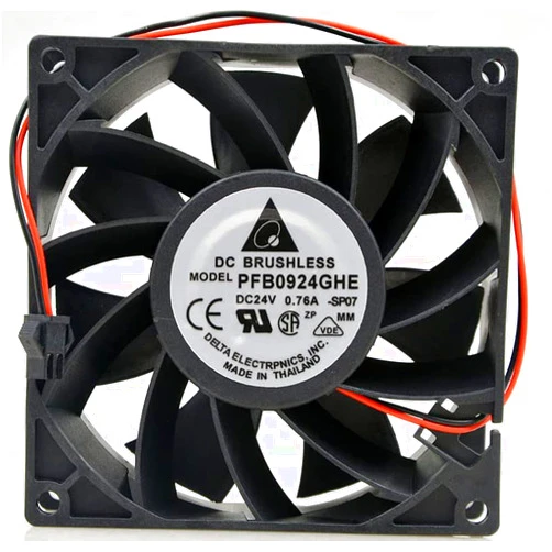 AJSWISH PFB0924GHE Fan for 24V 0.76A 92×92×38mm Inverter Fan