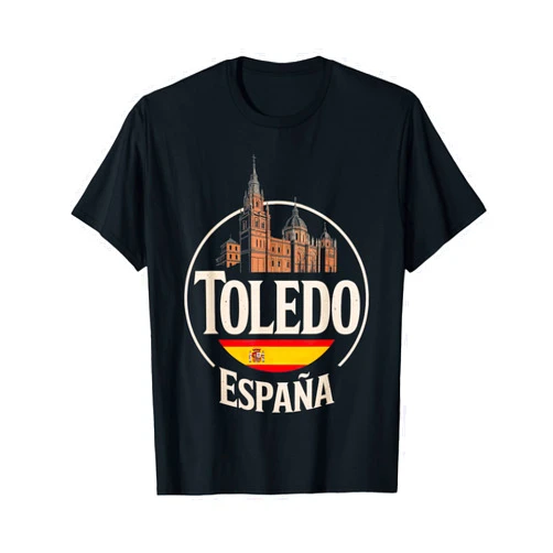 City Travel Spain Toledo España Landmark Toledo España City Travel Spain Iconic Design T-Shirt