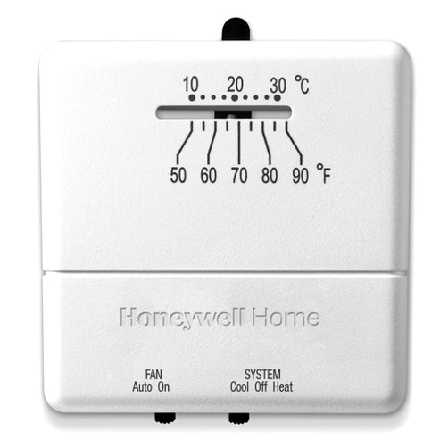 Honeywell Home CT31A1003 Heat/Cool Non-Programmable Thermostat, White