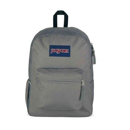 JanSport Unisex Cross Town Graphite Grey Polyester Backpack