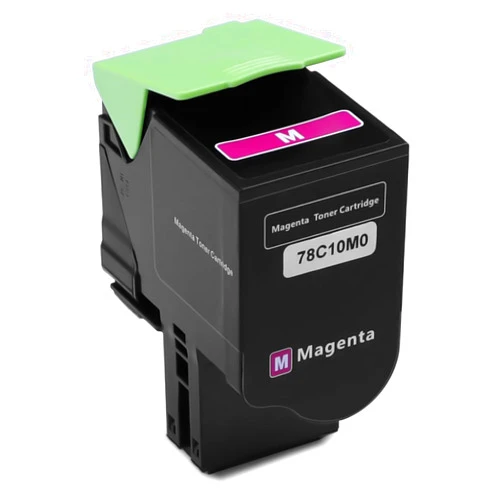FOREBEN 78C10M0 Toner Cartridge Magenta Compatible with lexmark CS421 CX421 CS421dn CS521 CX521 CS521dn CS522 CX522 CS522de CS622 CX622 CS622de CX622ade CX625 CX625de CX625adhe Printer, 1400 Page Yield