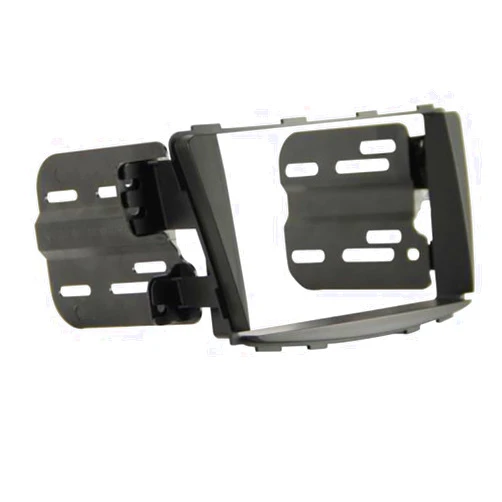 Scosche HY1630B Compatible with 2012-17 Hyundai Accent ISO Double DIN & DIN+Pocket Dash Kit Black