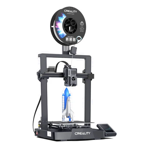 Creality Ender-3 V3 KE 3D Printer, 500 mm/s High-Speed Printing with Auto-Leveling, Sprite Direct Extruder Supports 300℃ Printing, Ultra-Smooth and Stable, 220×220×250 mm Print Volume