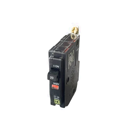 Generic Square D QOB120VH 1 Pole 20 AMP 120/240V Bolt in Breaker 22,000 AIC