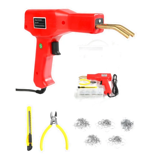 Bylikeho Plastic Welder,Plastic Welder Kit Car Accessories Plastic Welding Kit,Bumper Repair Kit with 1000PCS Staples,Plastic Repair Welder Kit,Automotive Tools for Car and Motorcycle Plastic Repair