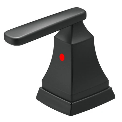 DELTA FAUCET H264BL Lavatory Metal Lever Qty 2 Handle, Matte Black