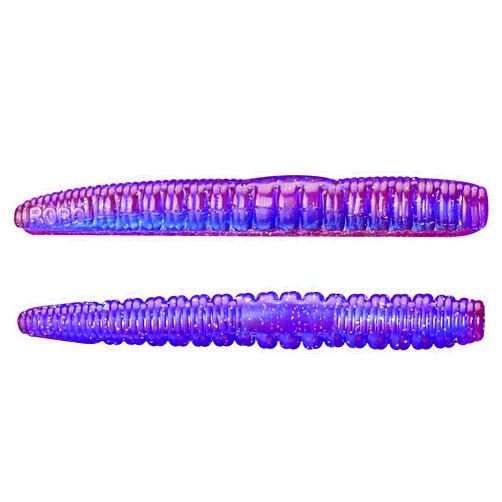 Roboworm Ned Worm Ned Rig Stickworm - Twilight, 4 1/2 inch
