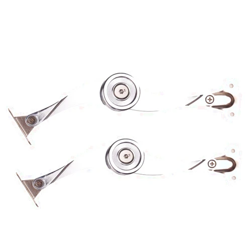 Tiberham Lid Support Hinge, Tiberham Folding Lid Stay Hinge, Lid Lift Up Stay Buffer Damper for Kitchen Cabinet Door Cupboard Toy Box (Pack of 2)