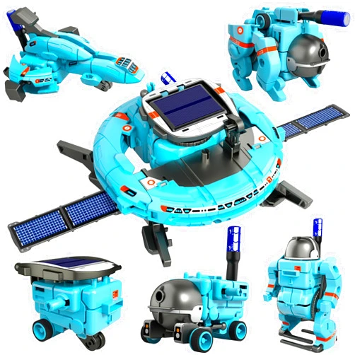 Lucky Doug STEM Projects for Kids Ages 8-12 12-16, 6-in-1 Building Science STEM Kits for Solar Robot Kit Space Toys Birthday Gifts for 8 9 10 11 12 13 14 15 16 Year Old, Boys Girls Teens