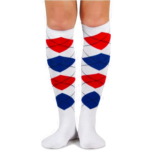 Spotlight Hosiery Elite Quality Women's Fashion Argyle Knee High Socks