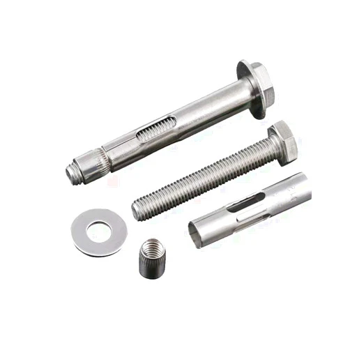 Zonlin XIZONLIN M6 Expansion Screw - 304 Stainless Steel External Hex Nut Expansion Bolt Sleeve Anchor