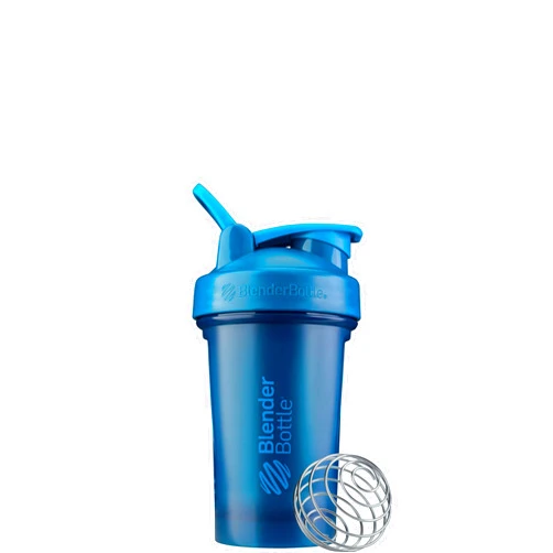 BlenderBottle Classic V2 Shaker Bottle Perfect for Protein Shakes and Pre Workout, 20-Ounce, Ocean Blue