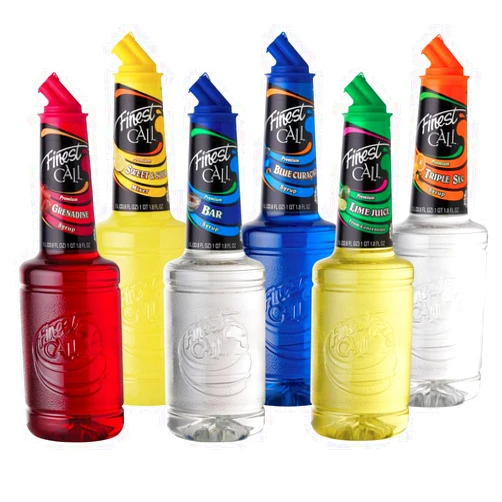 Finest Call Premium Bar Essentials Drink Mixes Variety, 1 Liter Bottles (33.8 Fl Oz), Pack of 6 Flavors