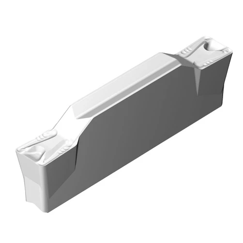 Sandvik Coromant CoroCut 2-Edge Carbide Turning Insert, 123, TM Chipbreaker, H13A Grade, Uncoated, N123G2-0300-0004-TM, 0.0157