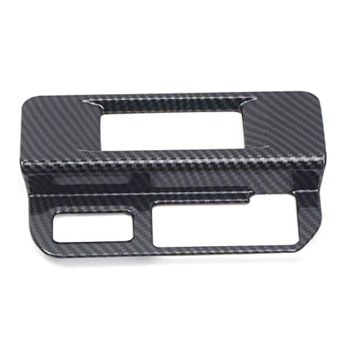 ITrims (Only Fit Left Handle Drive) for Toyota Tacoma 2016 2017 2018 2019 ABS Carbon Fiber Car-Styling Interior Accessories Front Fog Ligt Lamp Switch Button Cover Trims