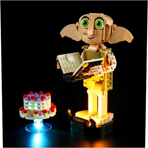 LIGHTAILING Light for Lego-76421 Dobby The House-Elf - Led Lighting Kit Compatible with Lego Building Blocks Model - NOT Included The Model Set