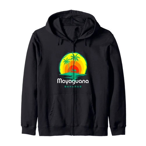 Mayaguana Holiday Design Bahamas Mayaguana Zip Hoodie