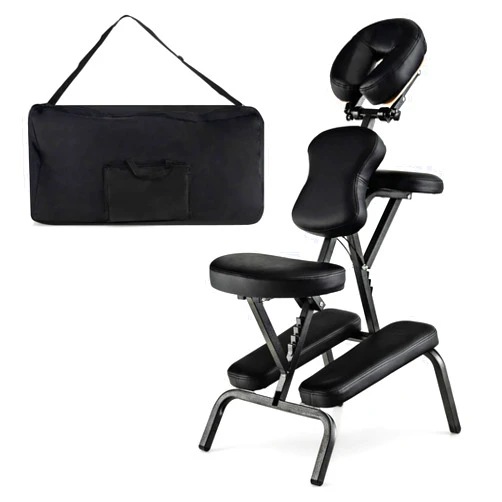 Giantex Portable Light Weight Massage Chair Travel Massage Tattoo Spa Chair w/Carrying Bag