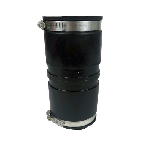 Fernco P1056-332 Xtra Long PVC Pipe Coupling for Cast Iron, Plastic or Steel to Cast Iron, Plastic or Steel Plumbing Connections