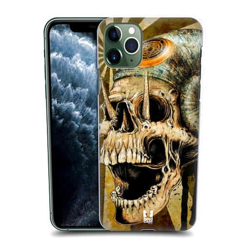 Head Case Designs Snail Hydro Skulls Hard Back Case Compatible with Apple iPhone 11 Pro Max
