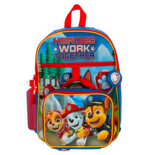 Bioworld Paw Patrol Nickelodeon Bag Set Kids Accessories