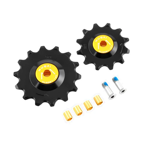 MUQZI Ceramic Pulley Wheel, Bike 6-12 Speed Rear Jockey Wheel for Shimano Sram Derailleur