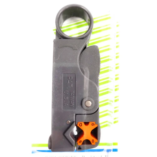 Philmore COAX CABLE STRIPPER STRIP TOOL (SPIN TYPE) (1PC) WS145 PHILMORE 2 STEP 2 BLADES (ADJUSTABLE) STRIPS RG58,RG59,RG62,RG6