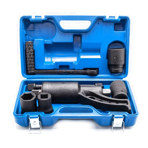 Werhoo 1:64 Torque Multiplier Wrench, 1 Inch Drive, Heavy Duty, 3,688 ft/lbs (4800 N/M) - Includes 4-Piece Cr-v Socket Set
