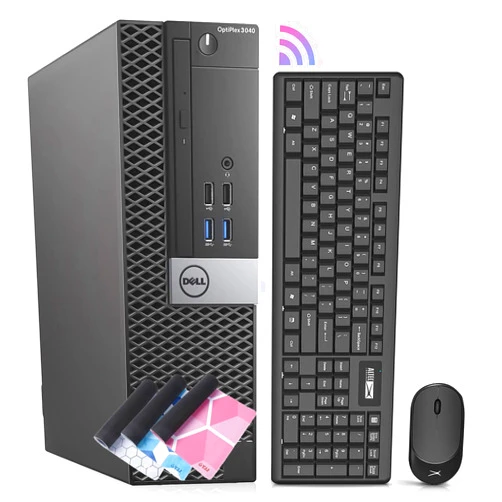 Dell OptiPlex 3040 Desktop Computers PC, Intel Core i7-6700 3.4GHz,16GB Ram New 512GB SSD, Intel AC7260 Built-in WiFi Bluetooth,HDMI, Refurbished Desktop Computer,Windows 10 Pro (Renewed)