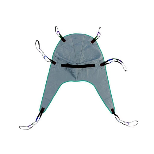 Patient Aid Full Body Padded Divided Leg Sling with Neck & Back Support for Bathing & Toileting, Patient Transfer Aid with 225-450 lbs Weight Capacity (Large) Works with Popular Patient Lift Brands